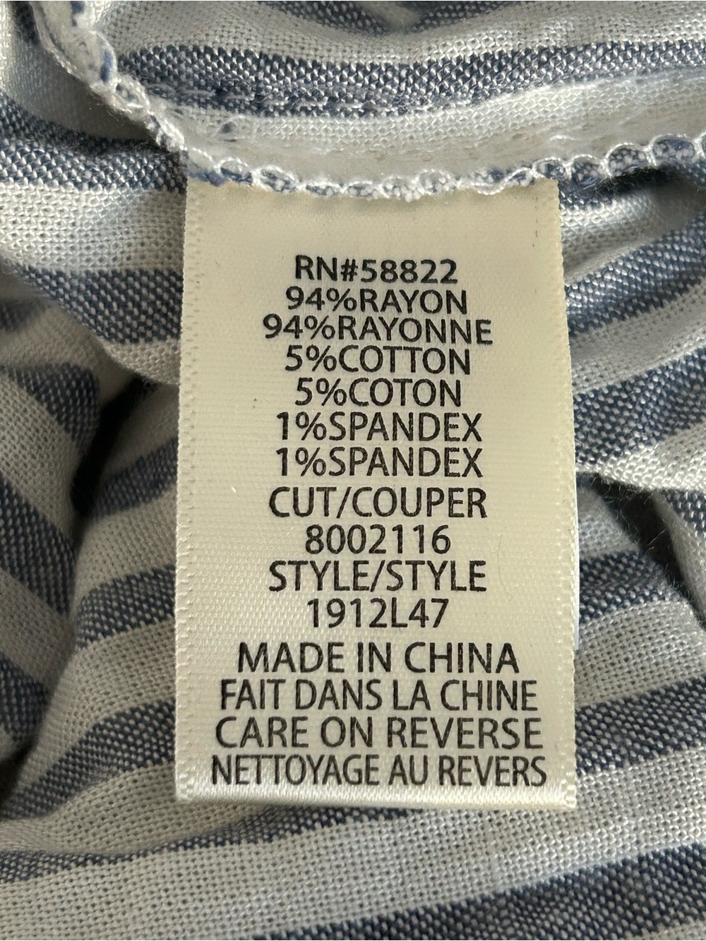 Max Studio Striped Jumpsuit White Blue Size XL - Picture 12 of 12